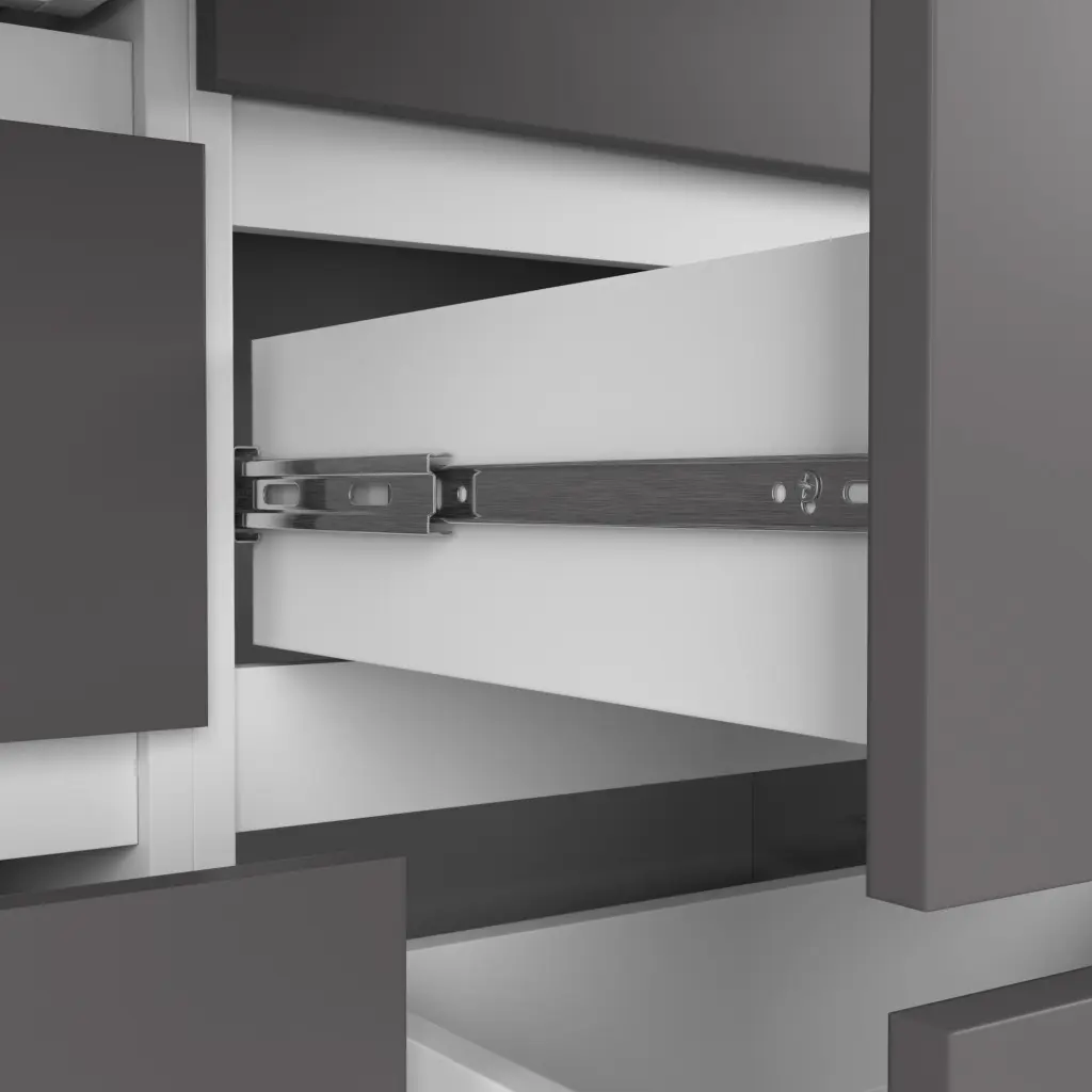 Comoda Akord K120 8SZ (Graphite Grey/White)