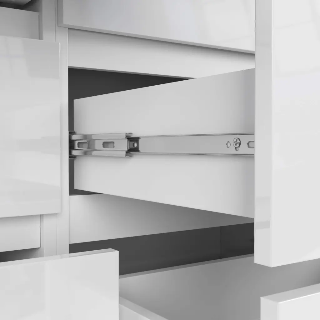 Комод Akord K120 8SZ (White/Glossy White)