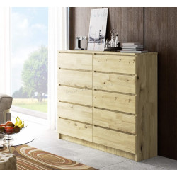Comoda Akord K140 10SZ CLP PK (Artisan Oak)