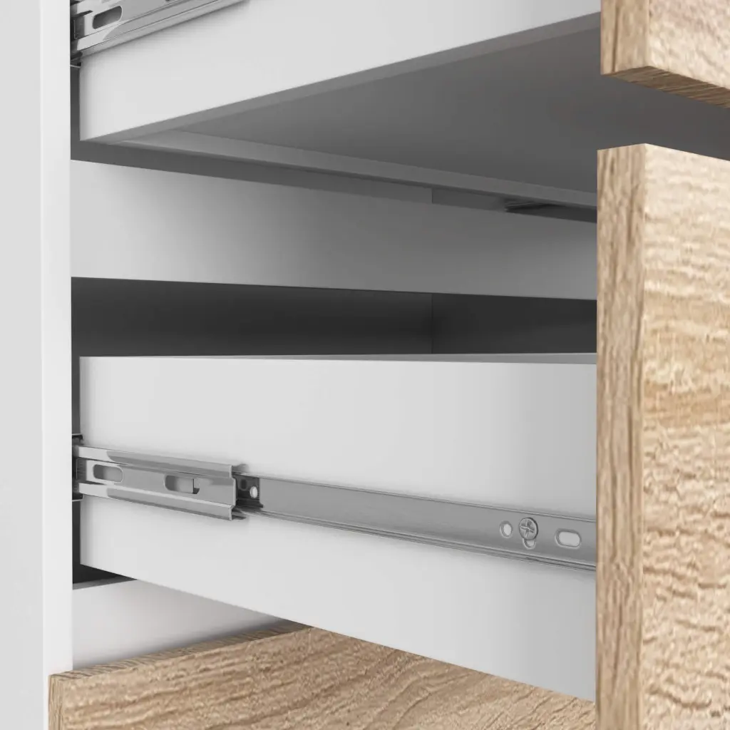 Комод Akord K140 10SZ (Sonoma/White)