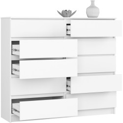 Комод Akord K140 10SZ (White) Thumb