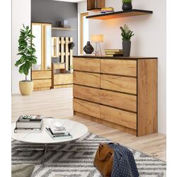 Comoda Akord K140 8S (Craft Oak Golden)