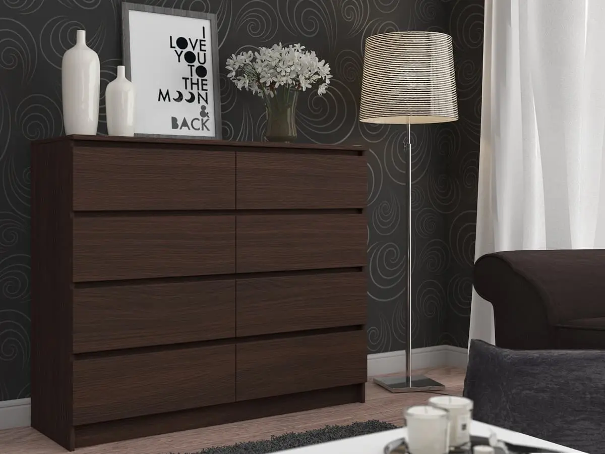 Comoda Akord K140 8SZ CLP PK (Wenge) - 3