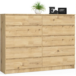 Комод Akord K160 10SZ (Artisan Oak) Thumb