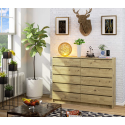 Comoda Akord K160 10SZ (Artisan Oak)