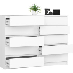 Comoda Akord K160 10SZ (White) Thumb