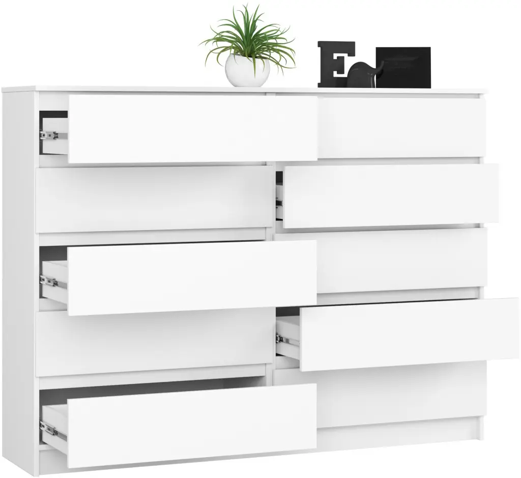 Comoda Akord K160 10SZ (White)