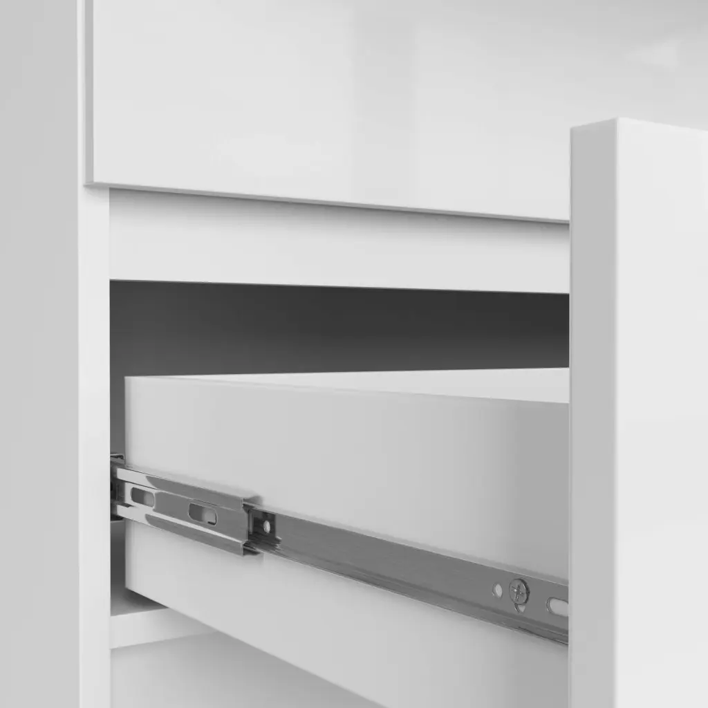 Комод Akord K160 10SZ (White Gloss)