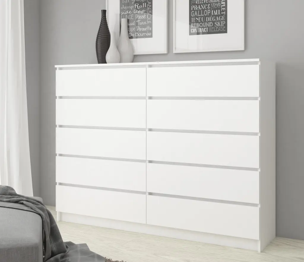 Comoda Akord K160 10SZ (White)