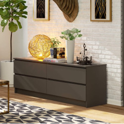 Comoda Akord K160 4SZ (Graphite Grey)