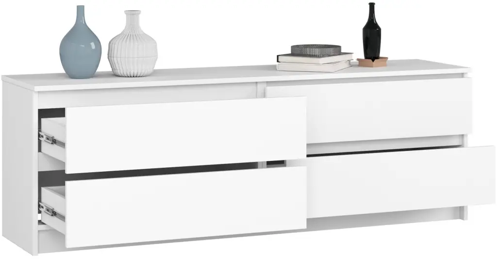 Comoda Akord K160 4SZ (White)