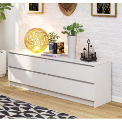 Комод Akord K160 4SZ (White)