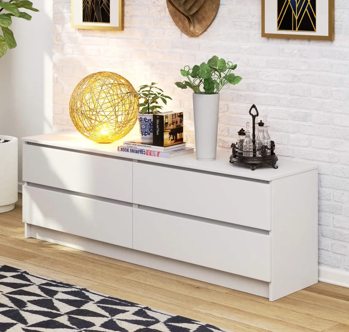 Comoda Akord K160 4SZ (White)