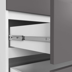 Комод Akord K160 6SZ (Graphite Grey/White) Thumb