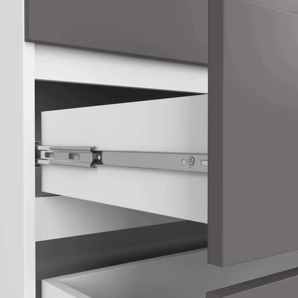 Комод Akord K160 6SZ (Graphite Grey/White)