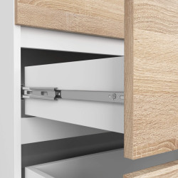 Комод Akord K160 6SZ (Sonoma/White) Thumb