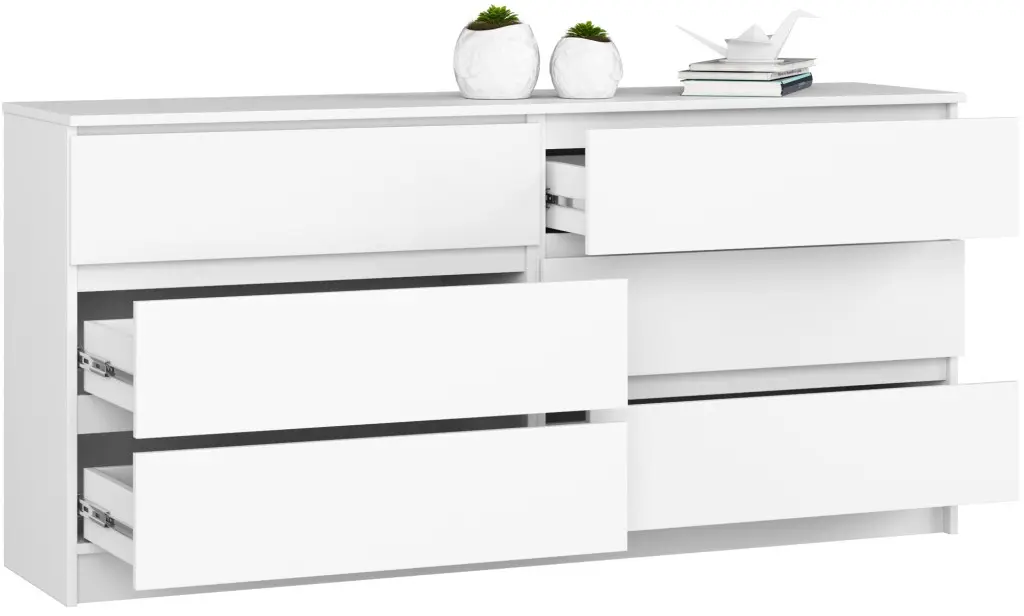 Комод Akord K160 6SZ (White)