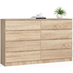 Comoda Akord K160 8SZ (Sonoma Oak) Thumb