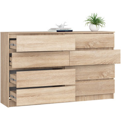 Comoda Akord K160 8SZ (Sonoma Oak) Thumb