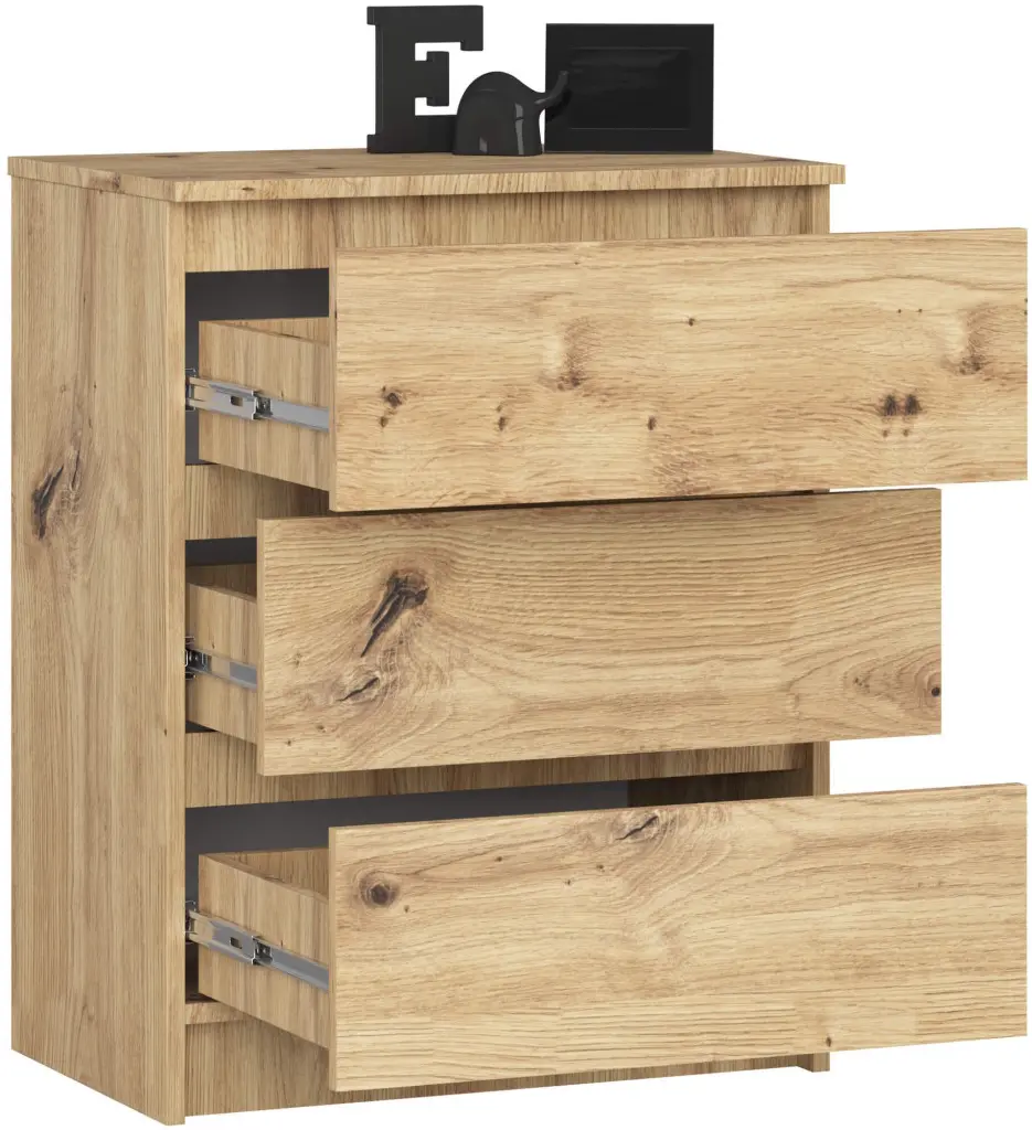 Комод Akord K60 3SZ (Artisan Oak)