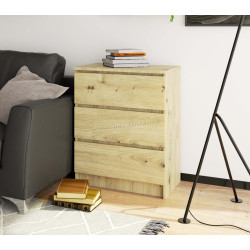 Comoda Akord K60 3SZ (Artisan Oak)