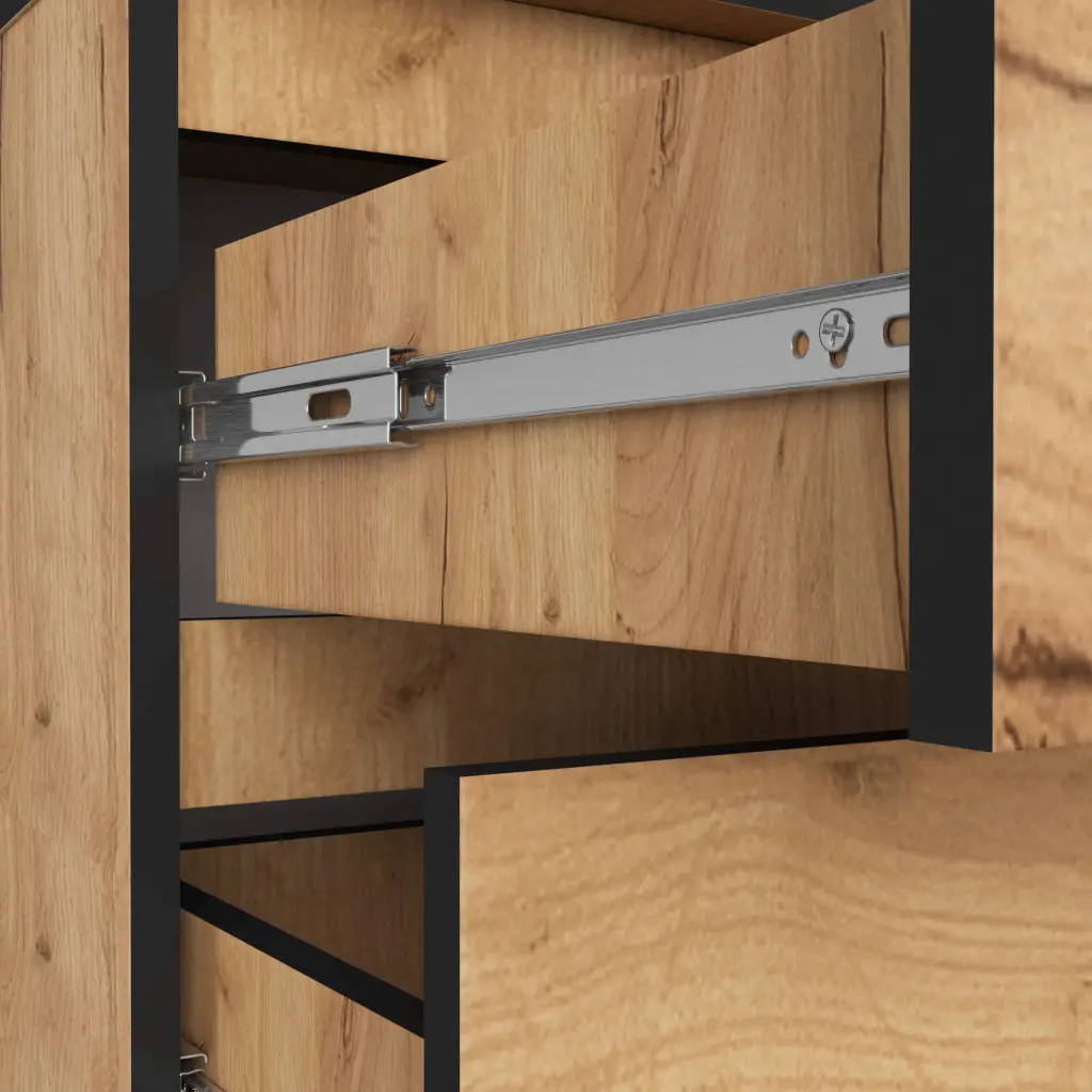 Comoda Akord K60 3SZ (Craft Oak)