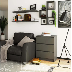 Comoda Akord K60 3SZ (Graphite Grey) Thumb