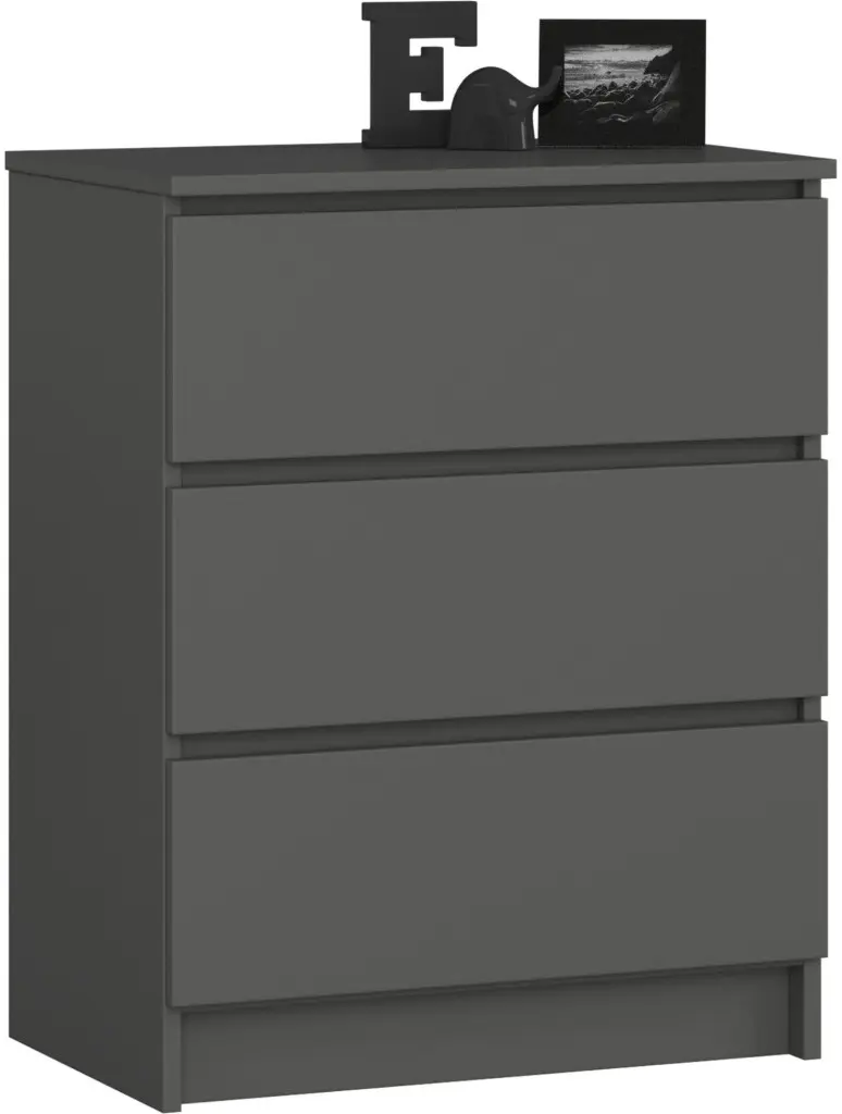 Comoda Akord K60 3SZ (Graphite Grey) - 3