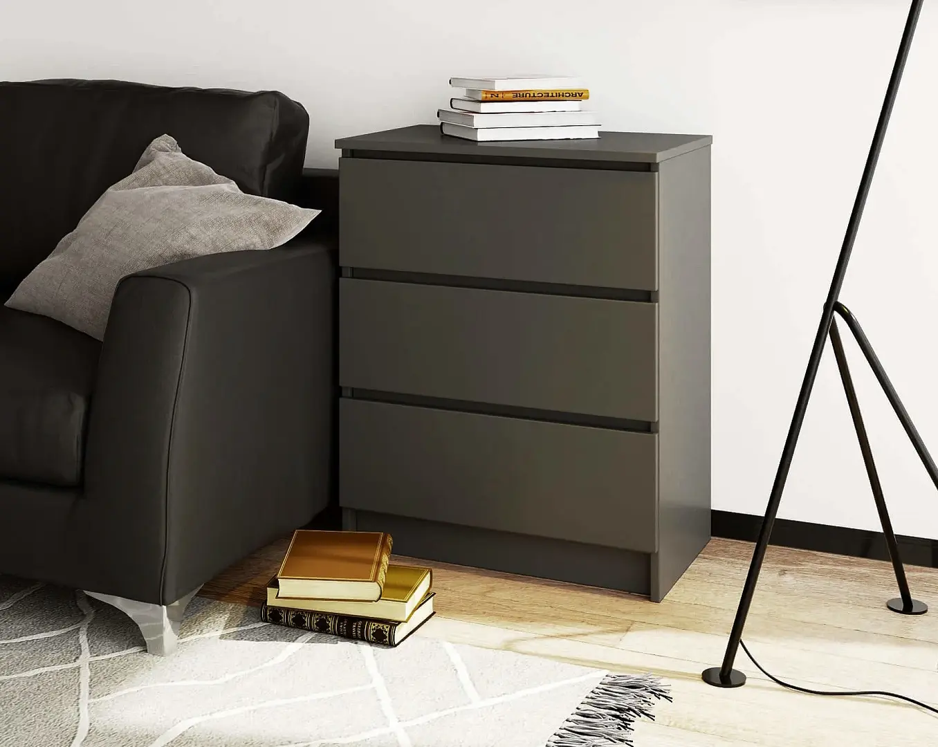 Comoda Akord K60 3SZ (Graphite Grey)