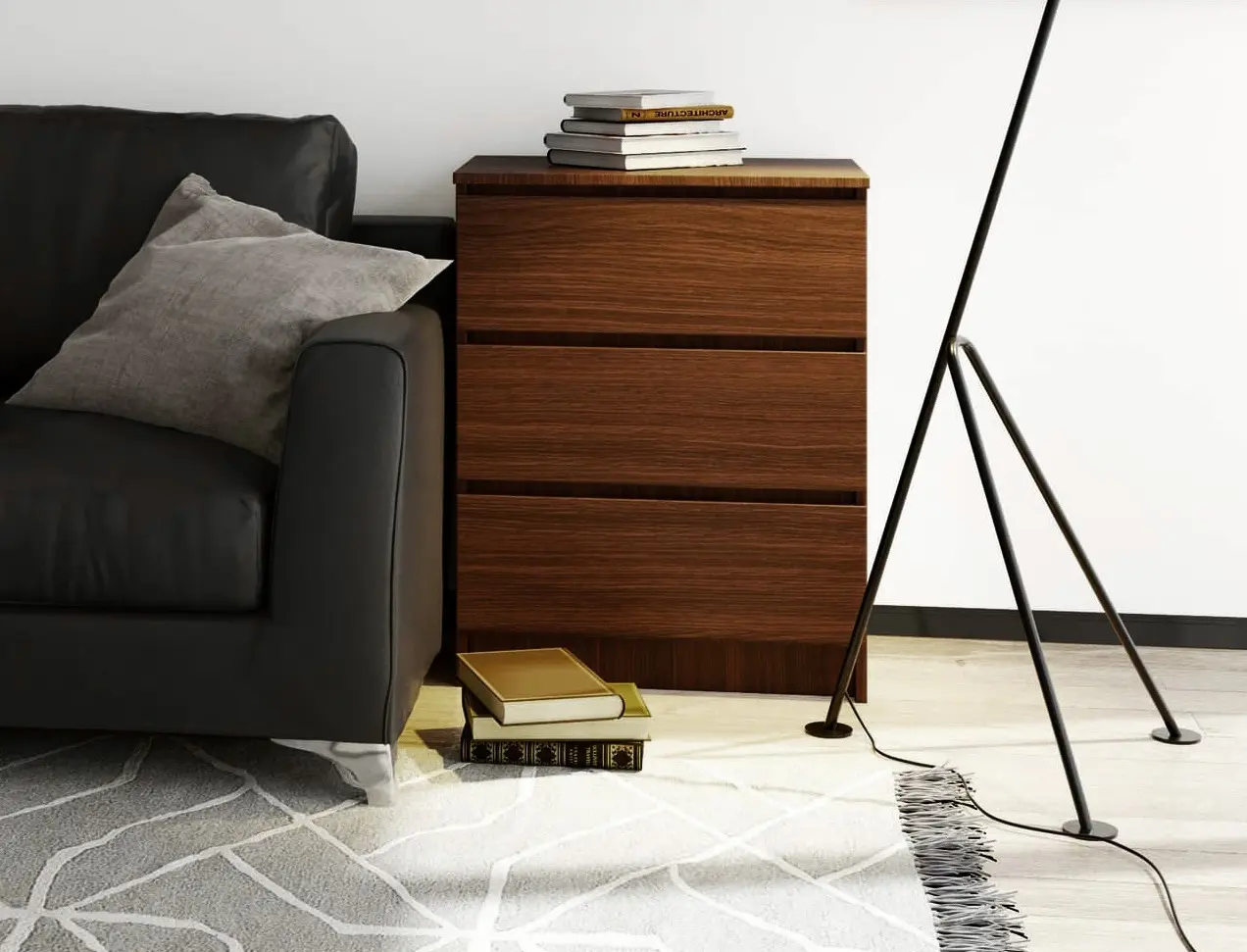 Comoda Akord K60 3SZ (Wenge)
