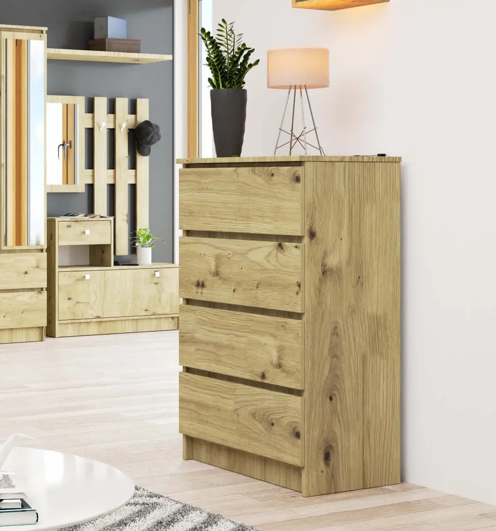 Comoda Akord K60 4SZ (Artisan Oak)