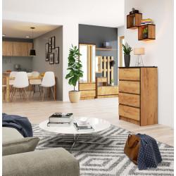 Comoda Akord K60 4SZ (Craft Oak) Thumb