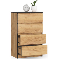 Comoda Akord K60 4SZ (Craft Oak) Thumb