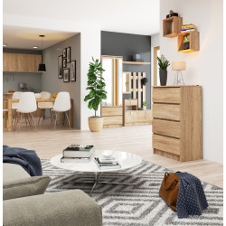 Comoda Akord K60 4SZ (Sonoma Oak) Thumb