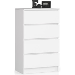 Комод Akord K60 4SZ (White) Thumb