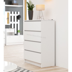 Comoda Akord K60 4SZ (White)