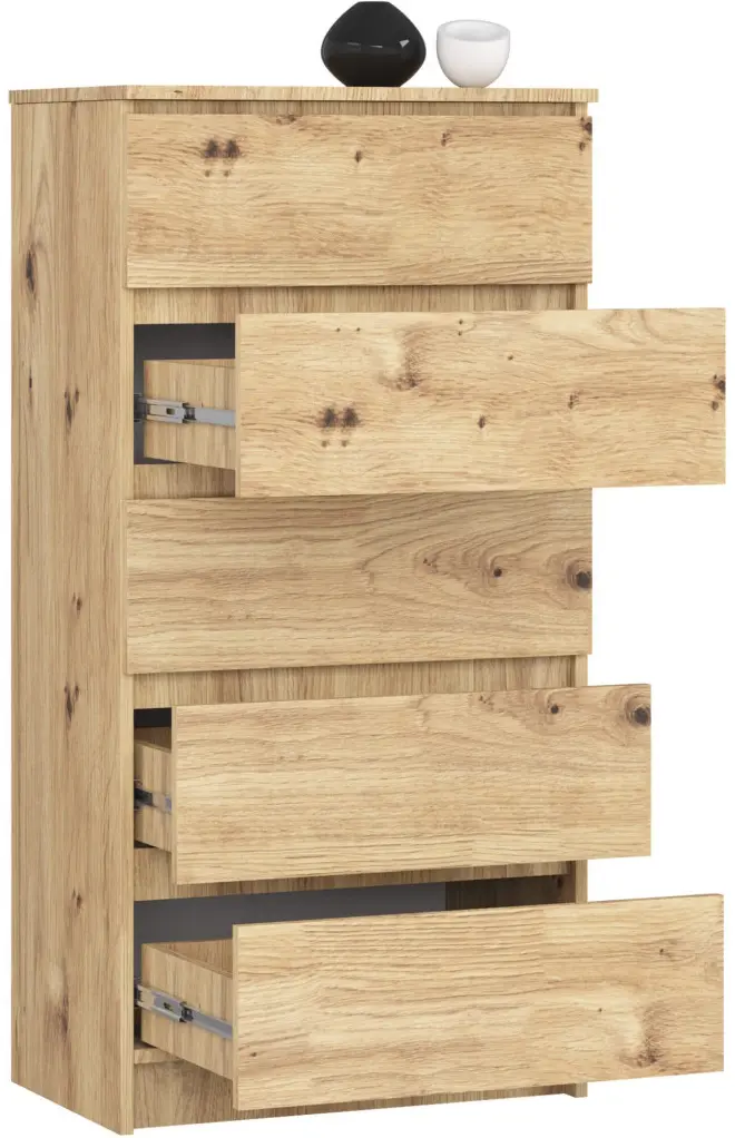 Comoda Akord K60 5SZ (Artisan Oak)