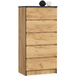 Comoda Akord K60 5SZ (Craft Oak) Thumb