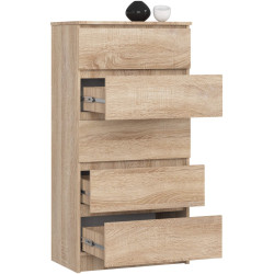 Comoda Akord K60 5SZ (Sonoma Oak) Thumb
