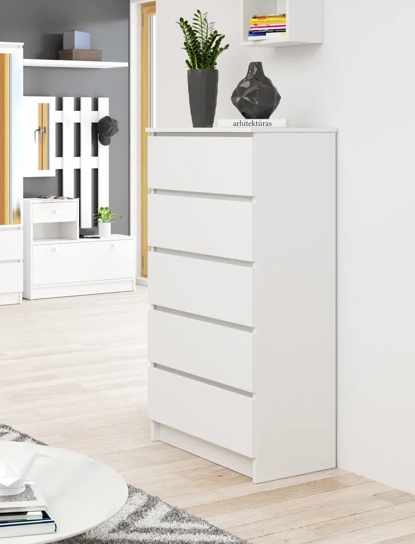 Комод Akord K60 5SZ (White)