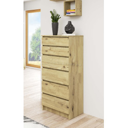 Comoda Akord K60 6SZ (Artisan Oak)