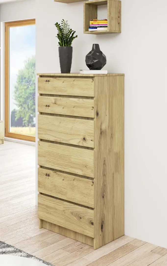 Comoda Akord K60 6SZ (Artisan Oak)
