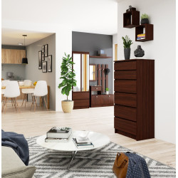 Comoda Akord K60 6SZ CLP PK (Wenge) Thumb