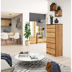 Комод Akord K60 6SZ (Craft Oak) Thumb