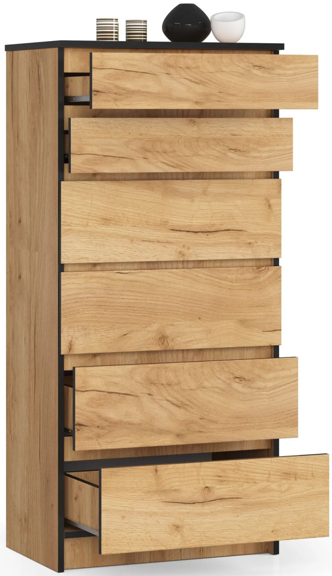 Комод Akord K60 6SZ (Craft Oak)