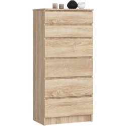 Комод Akord K60 6SZ (Sonoma Oak) Thumb