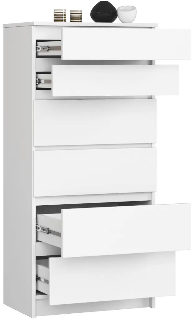 Comoda Akord K60 6SZ (White)