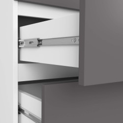 Comoda Akord K60 6SZ (White/Graphite Grey) Thumb