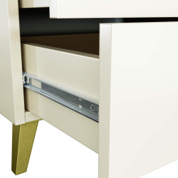 Comoda Akord Mobi 60cm 4SZ (Cashmere/Gold) Thumb