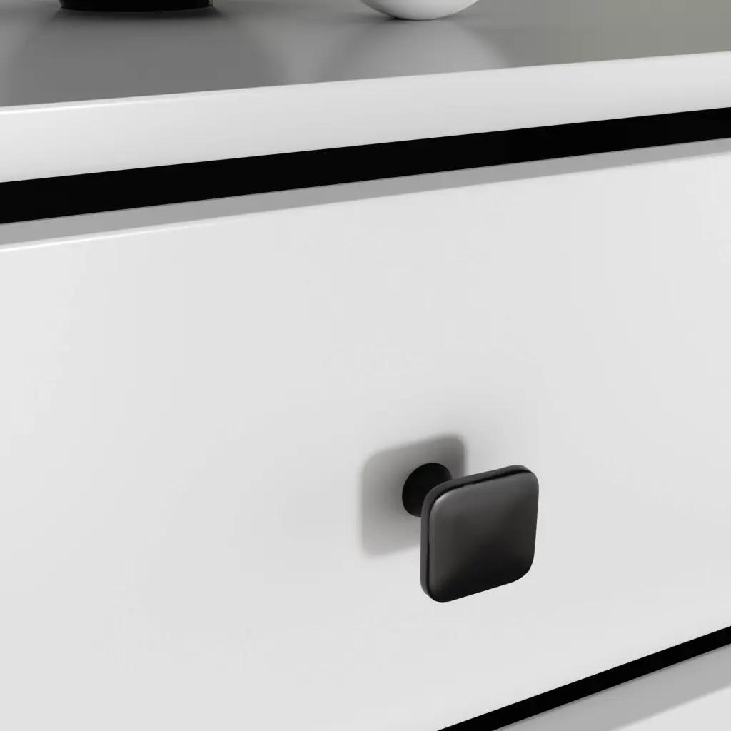 Comoda Akord Mobi 60cm 6SZ (White/Black)